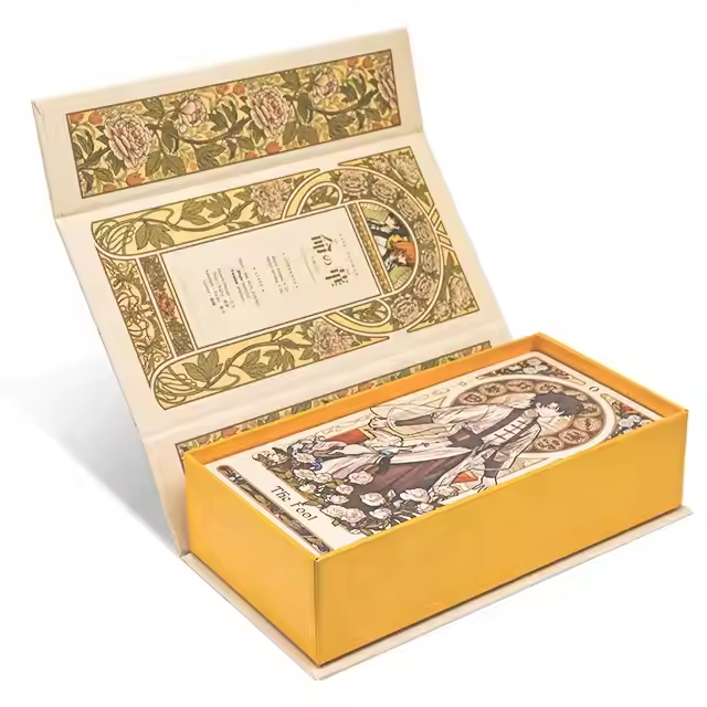 CMYK Tarot Card Deck With Magnetic Flip Box