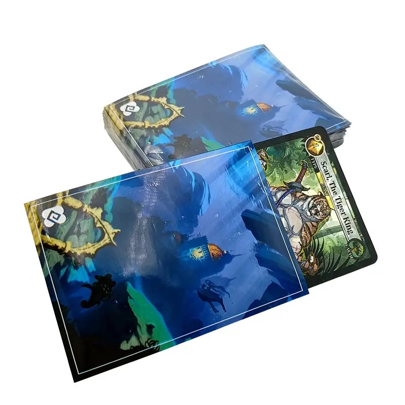 Custom TCG Card Deck With Holographic Foil