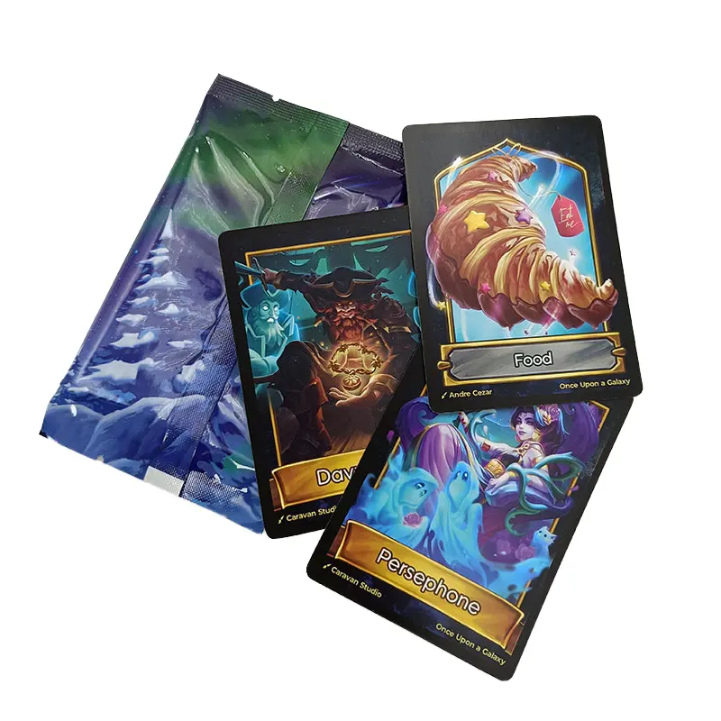 Custom TCG Card Deck With Matt Varnishing