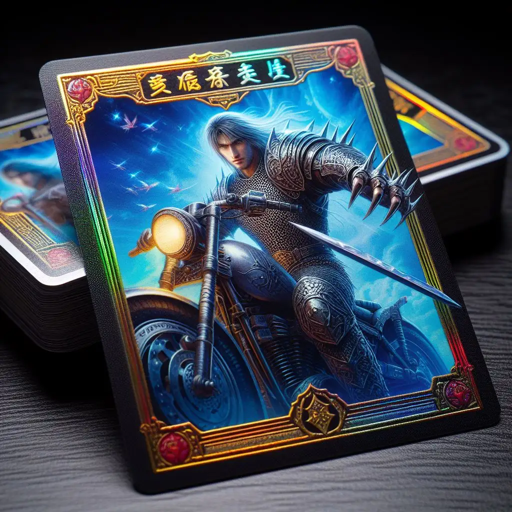 CMYK Custom Holographic TCG Card Deck