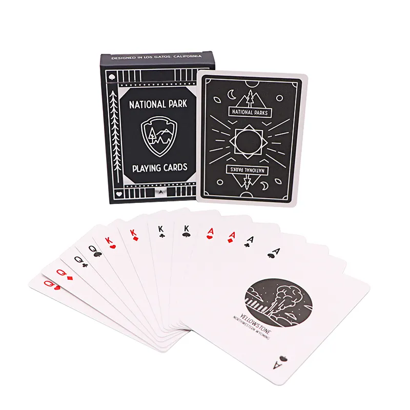 CMYK 4C 1C Custom Cardistry Card With Box